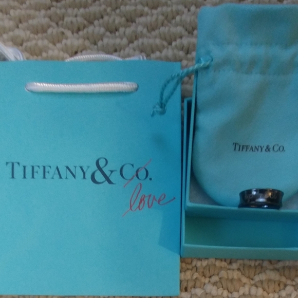 Tiffany & Co. Jewelry - 🌼🌼SOLD ON EBAY🌼🌼Tiffany & Co. Black Titanium